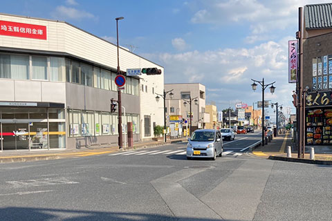 北本駅東口からの道案内